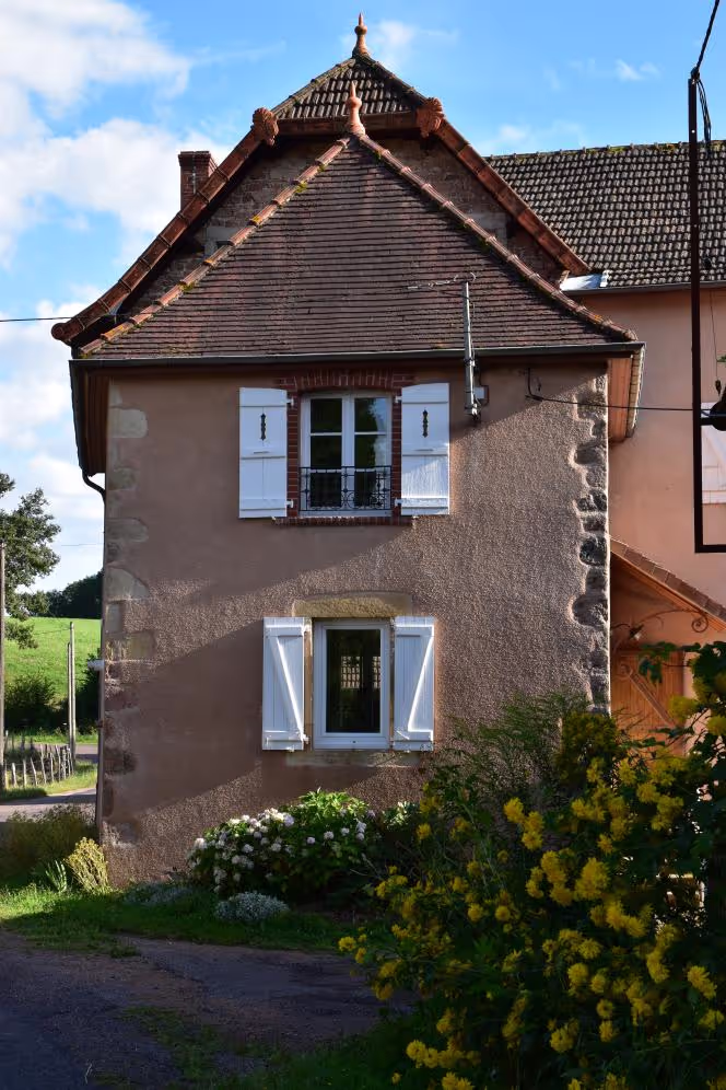 Façade nord de la maison